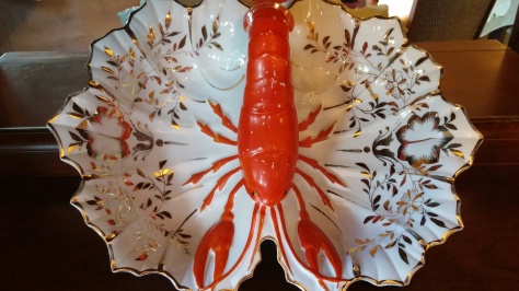 Vintage 70s Lobster Serving Dish